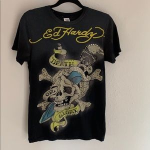 Ed Hardy Rhinestone Tee